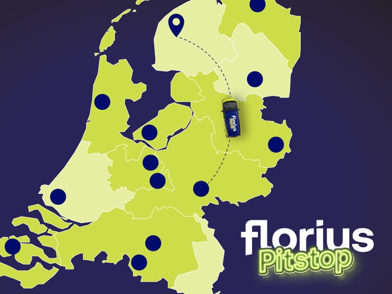 Florius tour landkaart